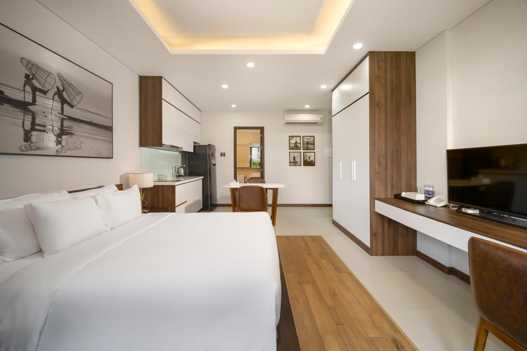 Luat Anh 88 Hotel & Apartment Da Nang Esterno foto