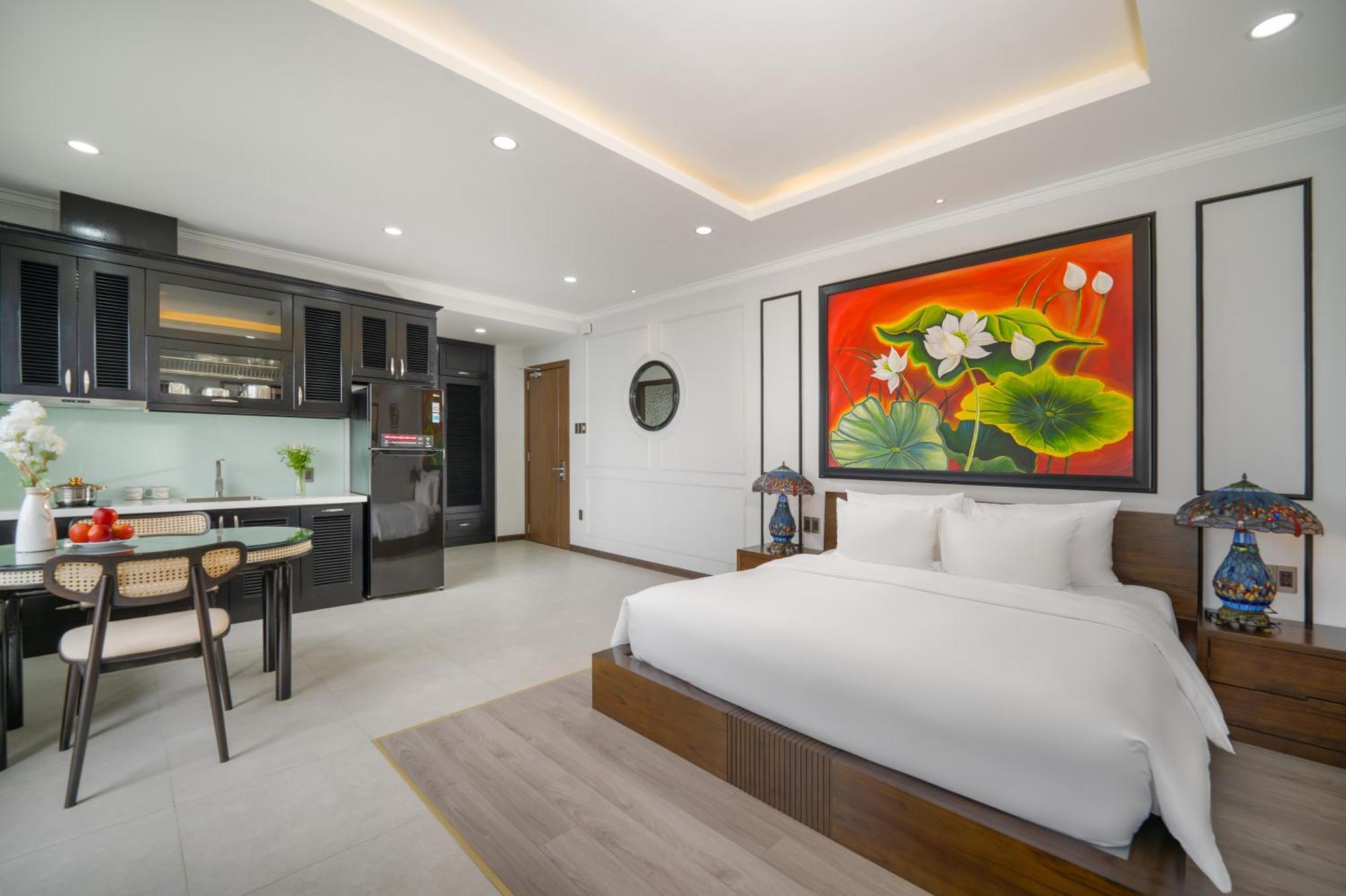 Luat Anh 88 Hotel & Apartment Da Nang Esterno foto